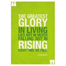 TREE FREE GREETING CARD NELSON MANDELA